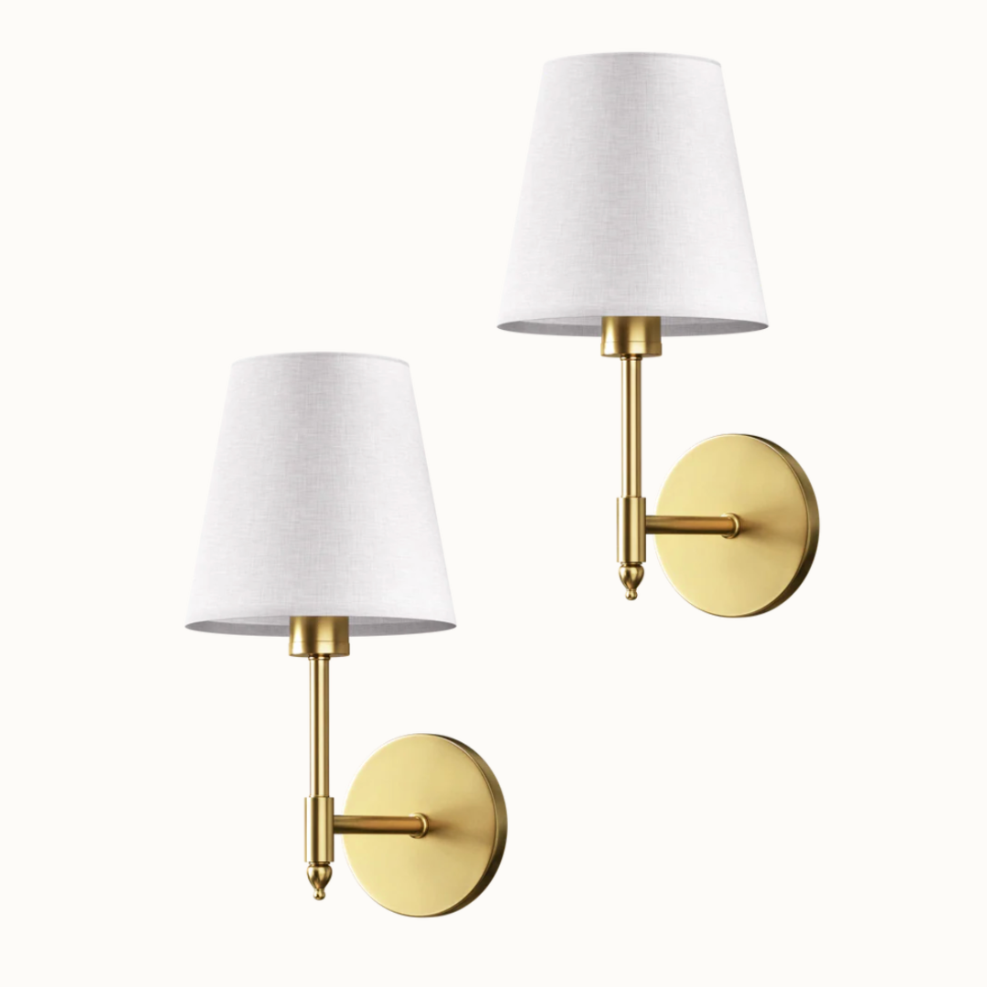 WIRELESS DAWN WALL SCONCES (SET OF 2)