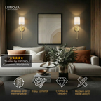 WIRELESS STUDIO WALL SCONCES (SET OF 2)