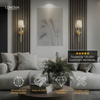 WIRELESS HEAVEN WALL SCONCES (SET OF 2)