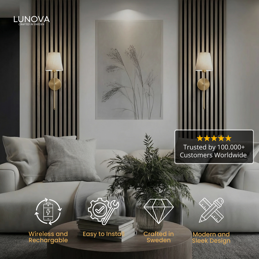 WIRELESS HEAVEN WALL SCONCES (SET OF 2)