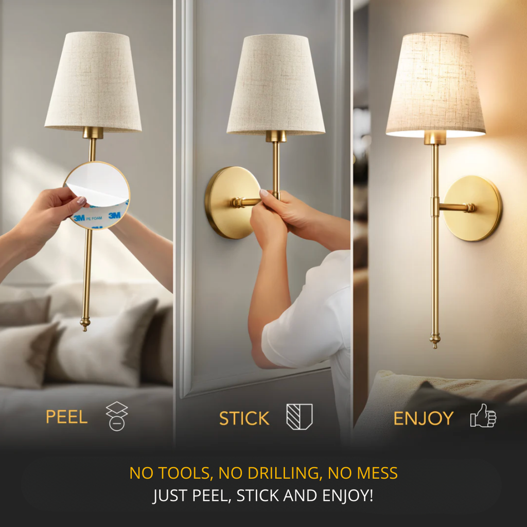 WIRELESS HEAVEN WALL SCONCES (SET OF 2)