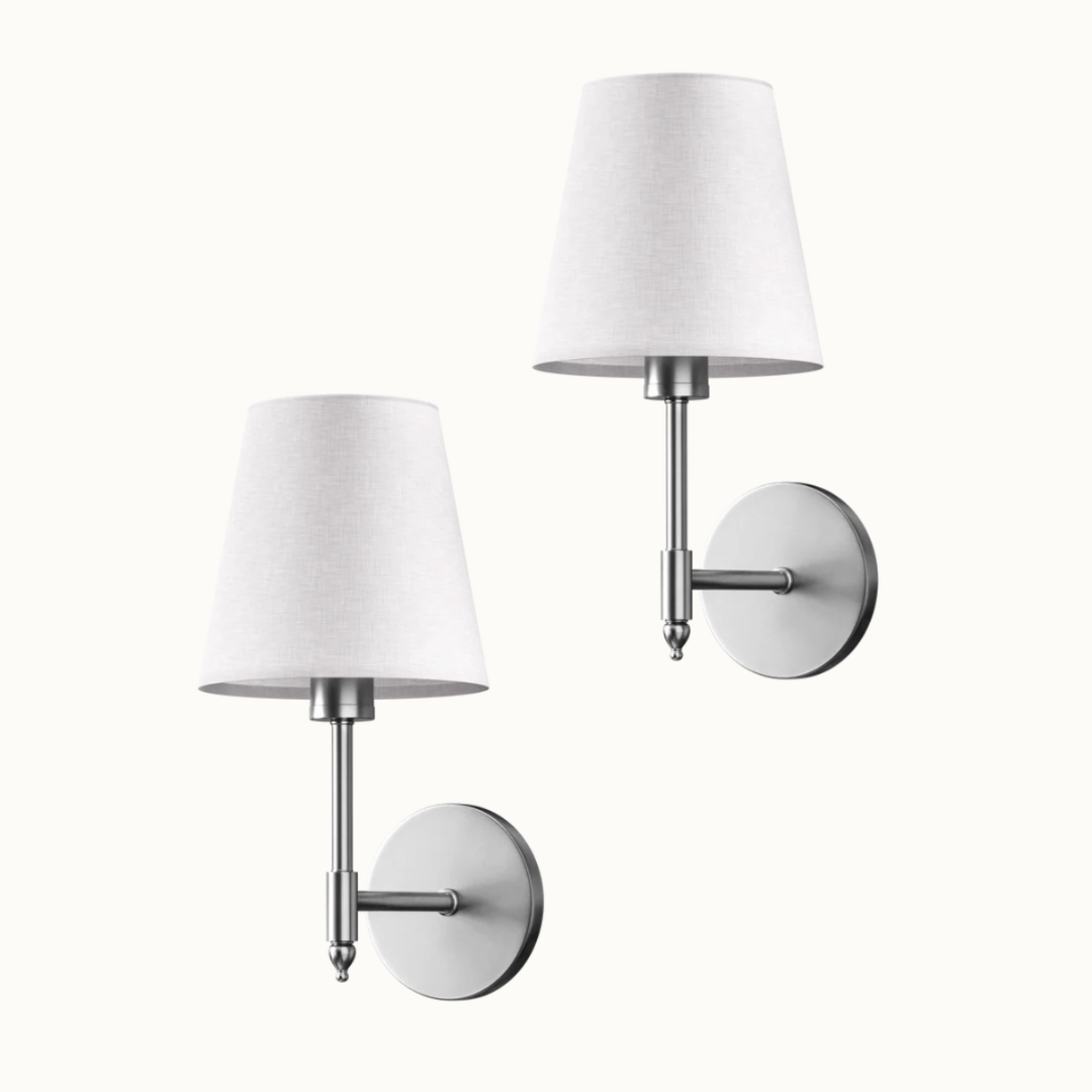 WIRELESS DAWN WALL SCONCES (SET OF 2)