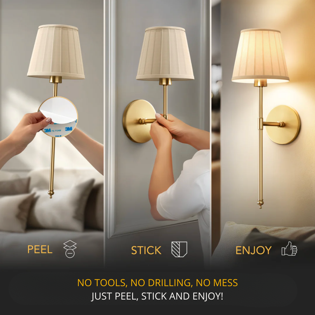 WIRELESS LINE WALL SCONCES (SET OF 2)