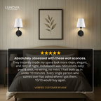 WIRELESS DAWN WALL SCONCES (SET OF 2)