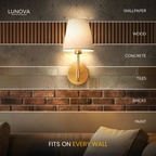 WIRELESS DAWN WALL SCONCES (SET OF 2)