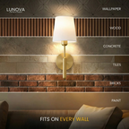 WIRELESS MODERN WALL SCONCES