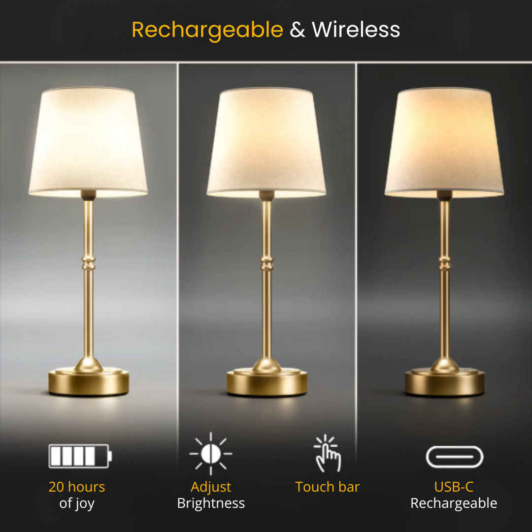 WIRELESS TABLE LAMP