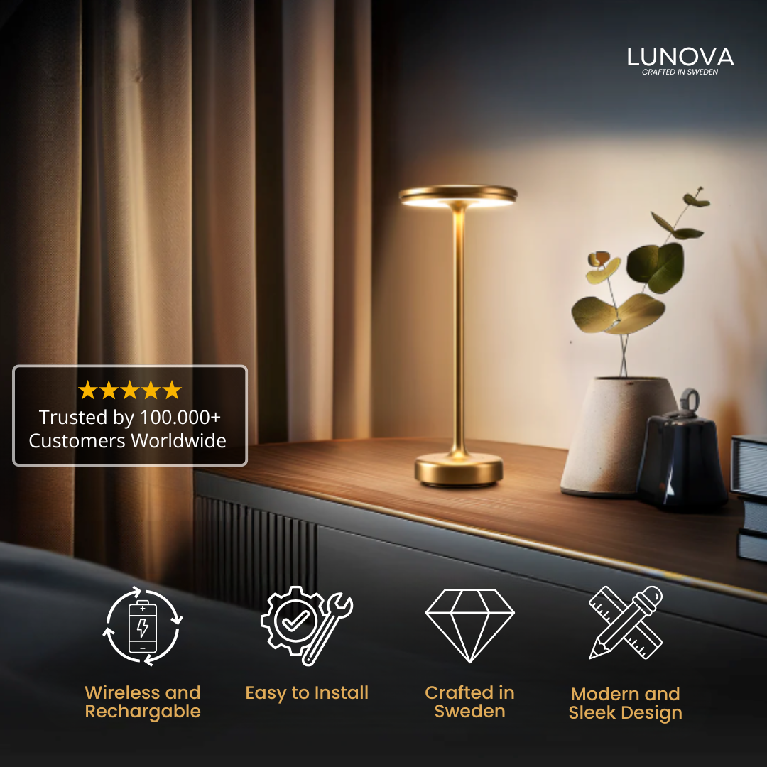 WIRELESS MODERN TABLE LAMP